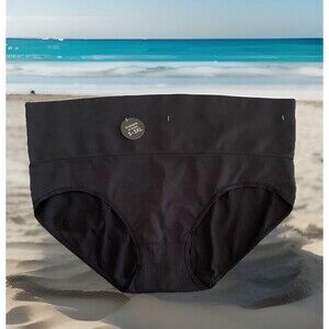 Jockey Life Panty Brief Underwear Black Lady 3XL NWOT